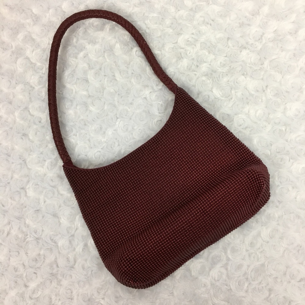 Whiting & Davis Metal Mesh Beaded Bag